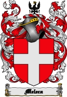 Product picture Meleca Family Crest  Meleca Coat of Arms Digital Download