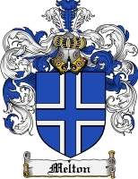 Product picture Melton Family Crest Melton Coat of Arms Digital Download