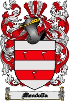 Product picture Mendolia Family Crest  Mendolia Coat of Arms Digital Download