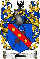 Product picture Menni Family Crest  Menni Coat of Arms Digital Download