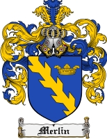 Product picture Merlin Family Crest Merlin Coat of Arms Digital Download