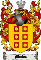 Product picture Merlos Family Crest  Merlos Coat of Arms Digital Download