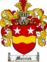 Product picture Merrick Family Crest Merrick Coat of Arms Digital Download