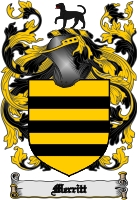 Product picture Merritt Family Crest  Merritt Coat of Arms Digital Download