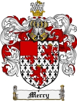 Product picture Merry Family Crest Merry Coat of Arms Digital Download