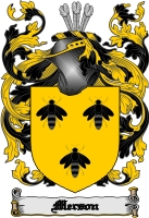 Product picture Merson Family Crest  Merson Coat of Arms Digital Download