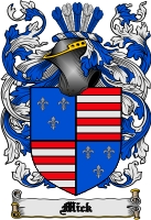 Product picture Mick Family Crest  Mick Coat of Arms Digital Download