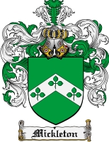Product picture Mickleton Family Crest Mickleton Coat of Arms Digital Download