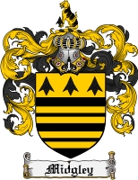 Product picture Midgley Family Crest Midgley Coat of Arms Digital Download