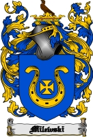 Product picture Milewski Family Crest  Milewski Coat of Arms Digital Download