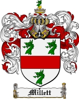 Product picture Millett Family Crest Millett Coat of Arms Digital Download