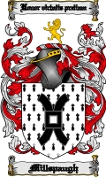 Product picture Millspaugh Family Crest  Millspaugh Coat of Arms Digital Download