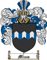 Product picture Mims Family Crest  Mims Coat of Arms Digital Download