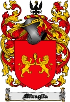 Product picture Miraglia Family Crest  Miraglia Coat of Arms Digital Download