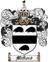 Product picture Mitford Family Crest Mitford Coat of Arms Digital Download