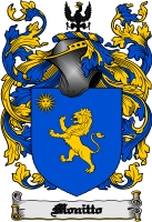 Product picture Monitto Family Crest  Monitto Coat of Arms Digital Download