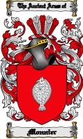 Product picture Monnier Family Crest  Monnier Coat of Arms Digital Download