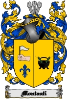 Product picture Montauti Family Crest  Montauti Coat of Arms Digital Download
