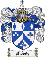 Product picture Moody Family Crest Moody Coat of Arms Digital Download