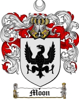 Product picture Moon Family Crest  Moon Coat of Arms Digital Download