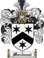 Product picture Mordaunt Family Crest Mordaunt Coat of Arms Digital Download