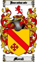 Product picture Morell Family Crest  Morell Coat of Arms Digital Download