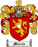 Product picture Morris Family Crest Morris Coat of Arms Digital Download