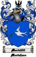 Product picture Mortelliti Family Crest  Mortelliti Coat of Arms Digital Download
