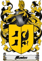 Product picture Moster Family Crest  Moster Coat of Arms Digital Download