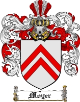 Product picture Moyer Family Crest  Moyer Coat of Arms Digital Download
