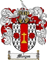 Product picture Moyes Family Crest Moyes Coat of Arms Digital Download