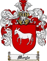 Product picture Moyle Family Crest Moyle Coat of Arms Digital Download