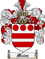 Product picture Mules Family Crest Mules Coat of Arms Digital Download