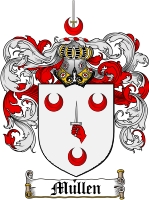 Product picture Mullen Family Crest  Mullen Coat of Arms Digital Download