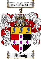 Product picture Mundy Family Crest Mundy Coat of Arms Digital Download