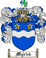 Product picture Myrick Family Crest  Myrick Coat of Arms Digital Download