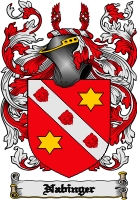 Product picture Nabinger Family Crest  Nabinger Coat of Arms Digital Download