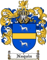 Product picture Naquin Family Crest  Naquin Coat of Arms Digital Download