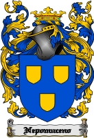 Product picture Nepomuceno Family Crest  Nepomuceno Coat of Arms Digital Download