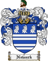 Product picture Newark Family Crest Newark Coat of Arms Digital Download