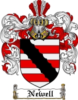 Product picture Newell Family Crest  Newell Coat of Arms Digital Download