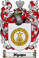 Product picture Nguyen Family Crest  Nguyen Coat of Arms Digital Download