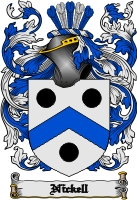 Product picture Nickell Family Crest  Nickell Coat of Arms Digital Download