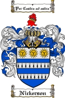 Product picture Nickerson Family Crest  Nickerson Coat of Arms Digital Download