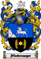 Product picture Niedermayer Family Crest  Niedermayer Coat of Arms Digital Download