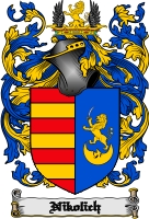 Product picture Nikolich Family Crest  Nikolich Coat of Arms Digital Download