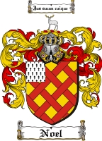 Product picture Noel Family Crest  Noel Coat of Arms Digital Download