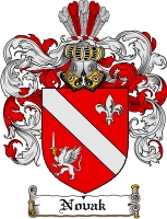 Product picture Novak Family Crest  Novak Coat of Arms Digital Download