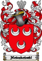 Product picture Nowakowski Family Crest  Nowakowski Coat of Arms Digital Download