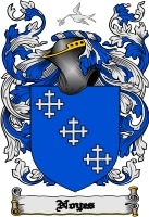 Product picture Noyes Family Crest  Noyes Coat of Arms Digital Download